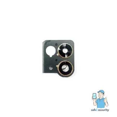 Camera Lens Glass with Frame for OPPO Reno 8 5G Gold